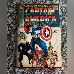 Marvel Captain America Wall Art